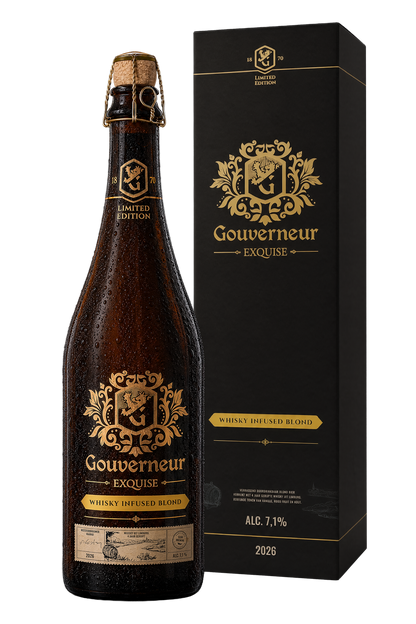 Gouverneur Exquise Whisky Infused Blond in Geschenkverpakking