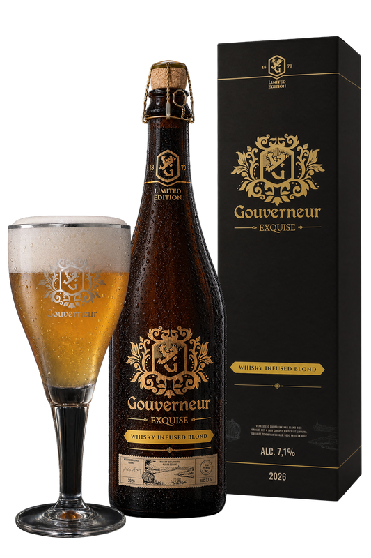 Gouverneur Exquise Whisky Infused Blond in Geschenkverpakking